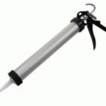 Aluminum barrel sausage silicone gun