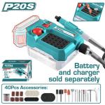 Cordless Grinder (With Battery & Charger)