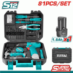 TOTAL 81 PCS TOOLS SET THKTHP10812