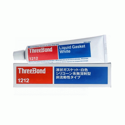 ThreeBond 1212 Liquid Gasket White (Solventless Silicone, Non-Sag Type)