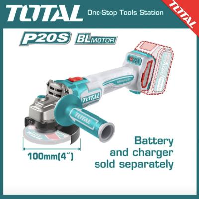 TOTAL SUPER Lithium-Ion angle grinder (with Battery & Charger) TAGLI21104