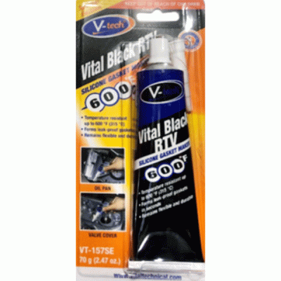 Vital Black RTV VT-157SE Silicon Gasket Maker
