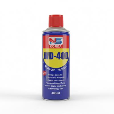 WD-40D Multi-Use Lubricant Spray – 400ml | Anti-Rust, Moisture Removal & Squeak Prevention